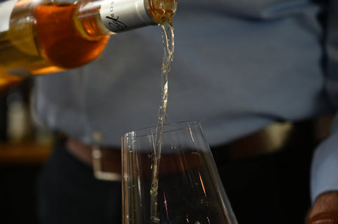 Geopende fles wijn bewaren
