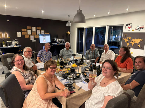 Een avond vol familie, wijn en gezelligheid