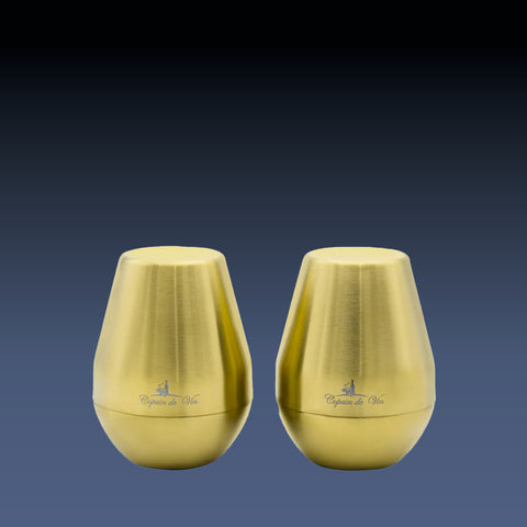 Reis wijnglazen bundle pack (Goud)